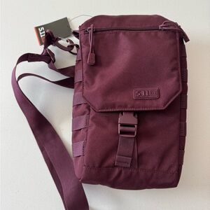 5.11 Tactical Wine Carrier and Bottle Opener Maroon Shoulder Bag